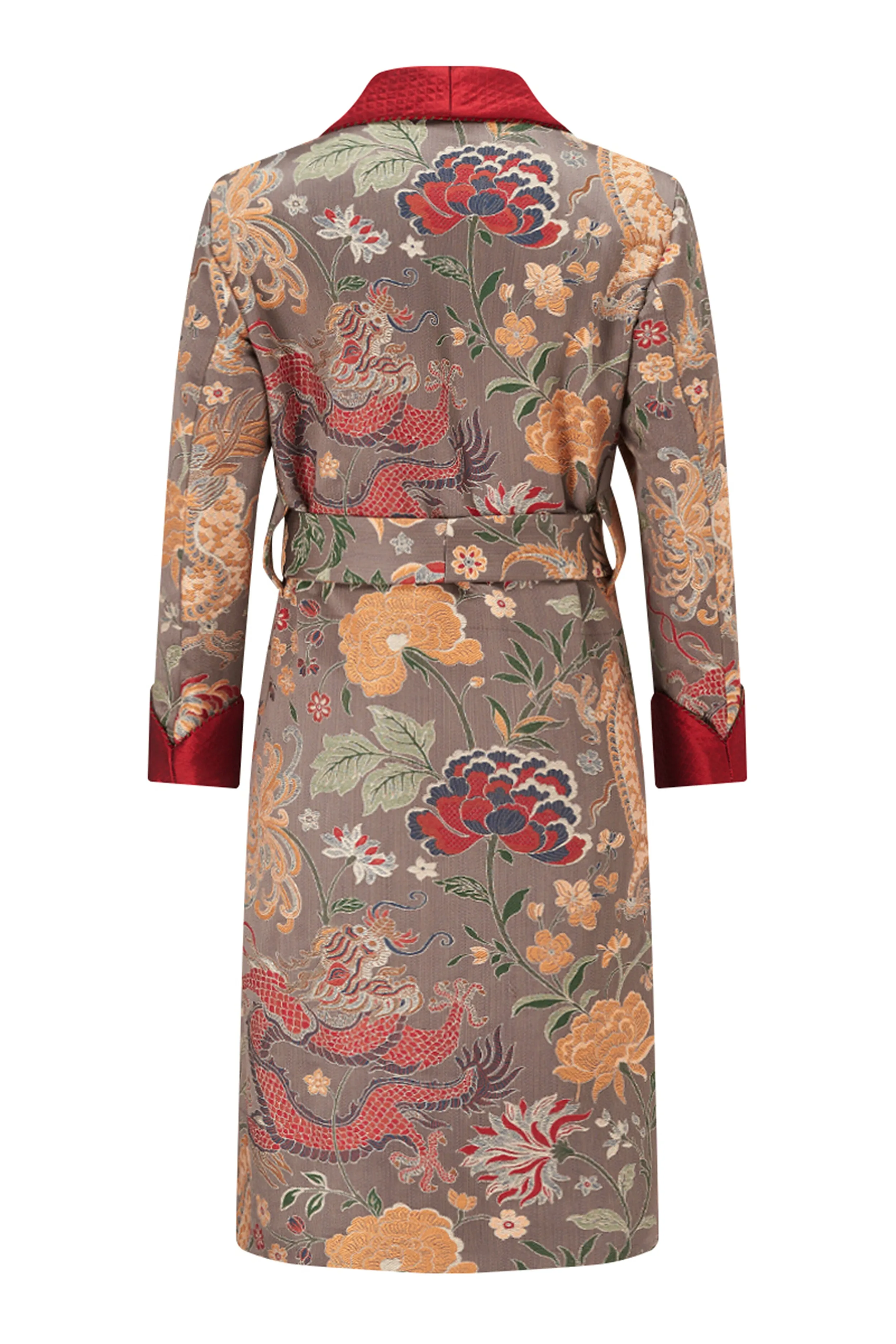 Emperor's Dragon Lined Dressing Gown