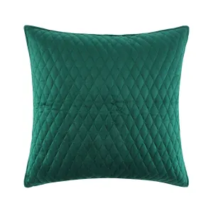 Empire Velvet Emerald Green Euro Sham