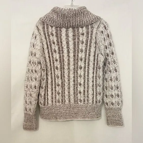 Etcetera purple and off-white Sweater / Cardigan size M