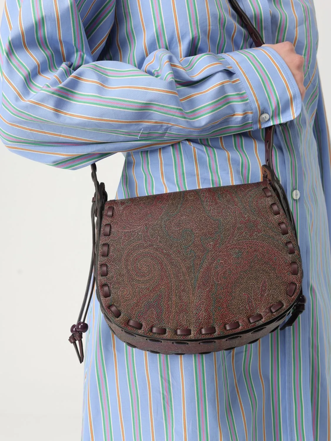 Etro Crossbody Bags Woman Leather