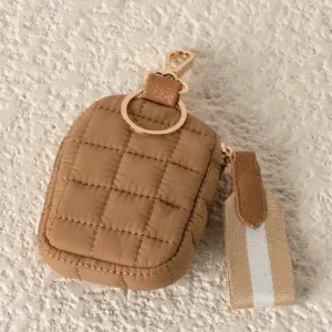 Ezra Clip-On Pouch in Tan