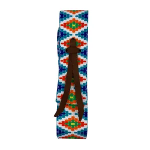 Ezy Ride Nylon Nearside  Latigo Pattern Beaded