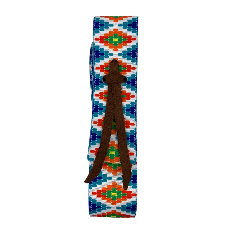 Ezy Ride Nylon Nearside  Latigo Pattern Beaded