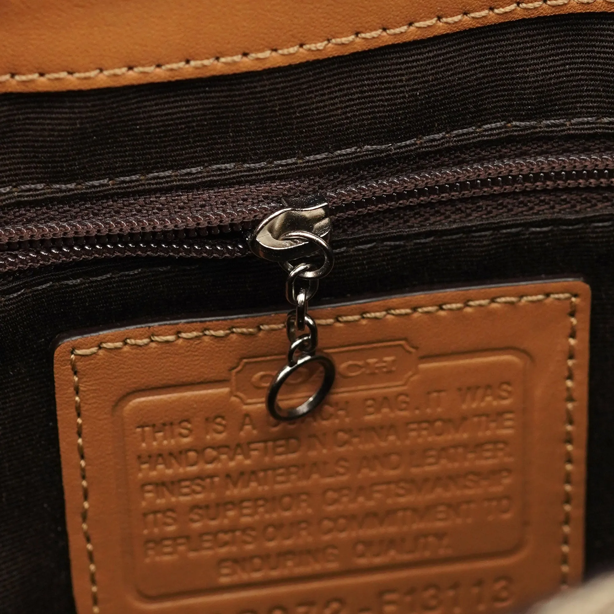 F13113 Beige Soho Shoulder Bag
