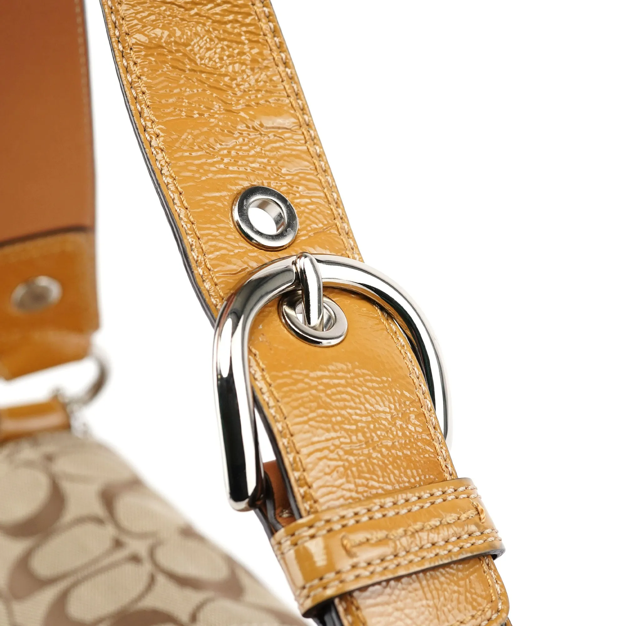 F13113 Beige Soho Shoulder Bag