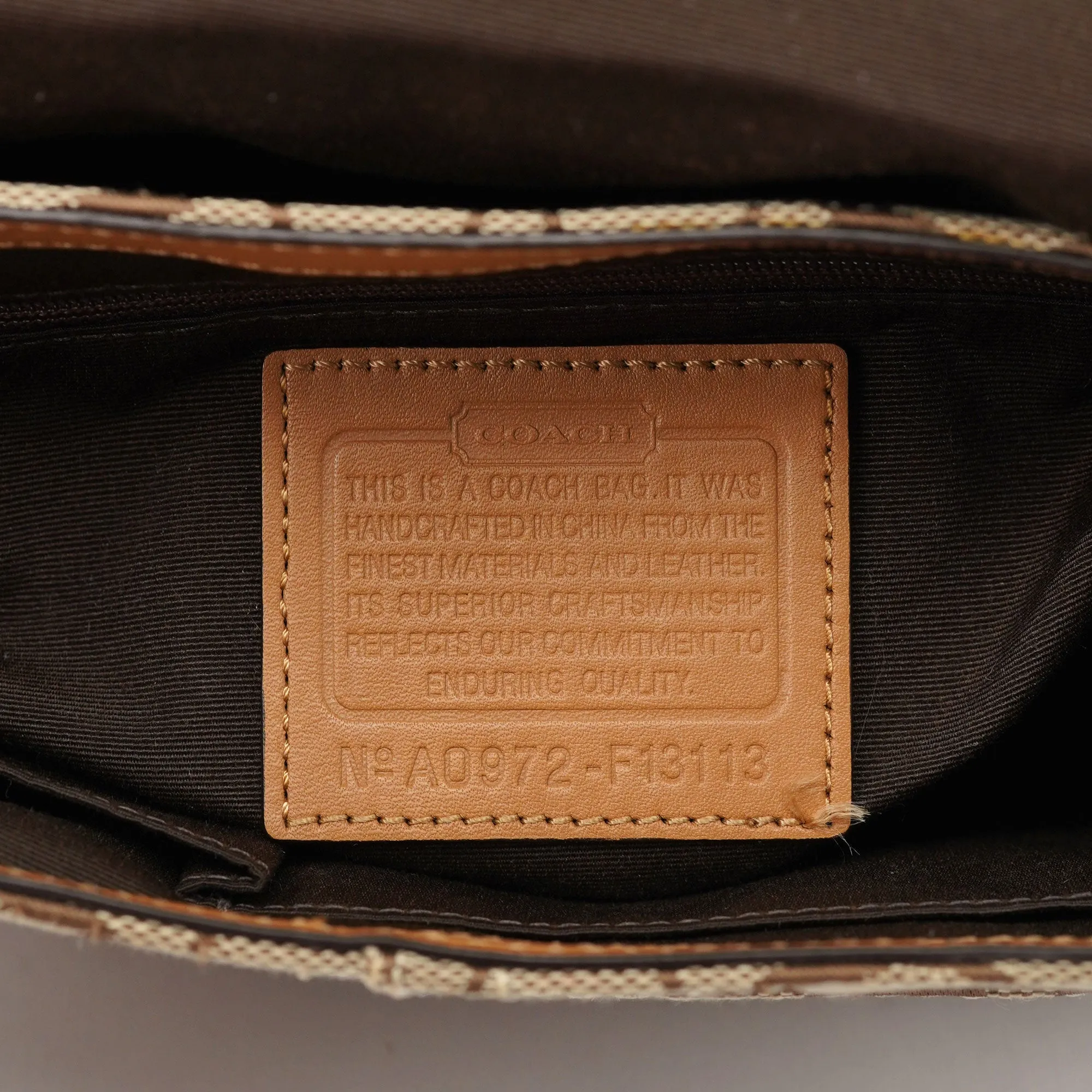 F13113 Beige Soho Shoulder Bag