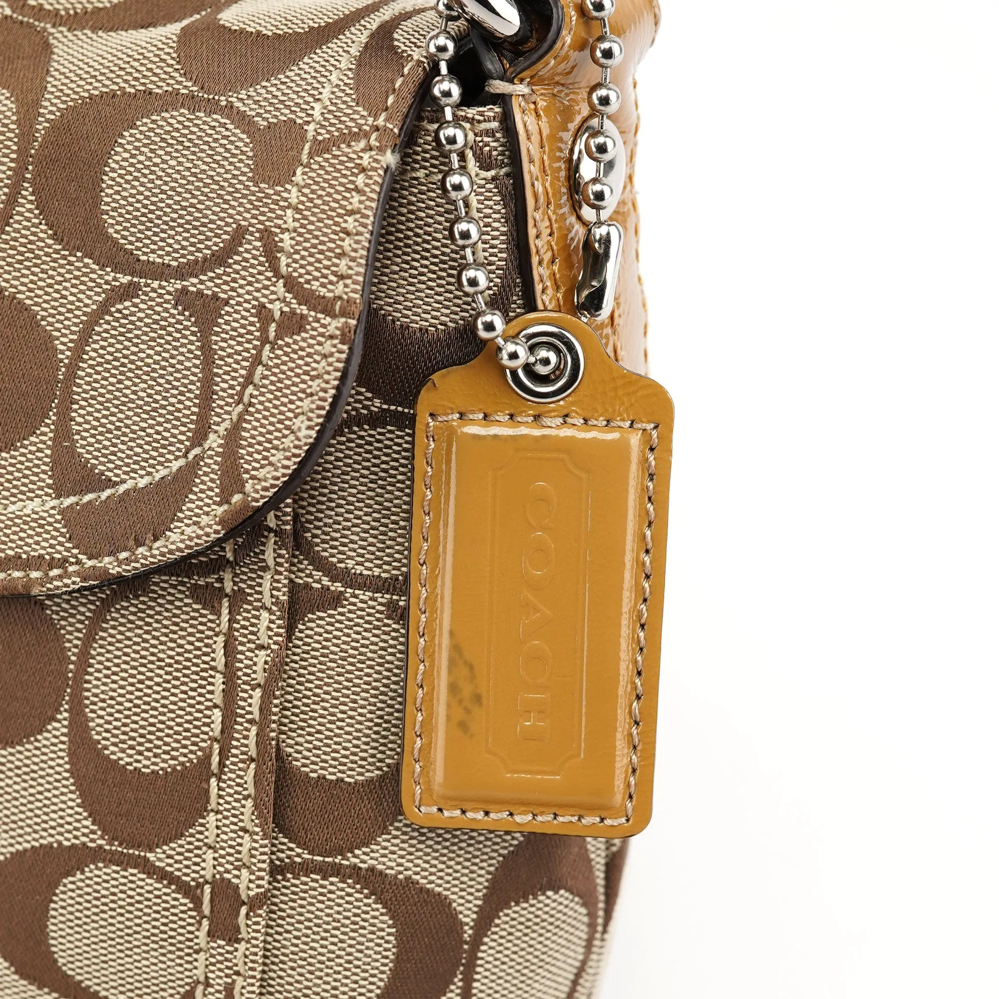 F13113 Beige Soho Shoulder Bag