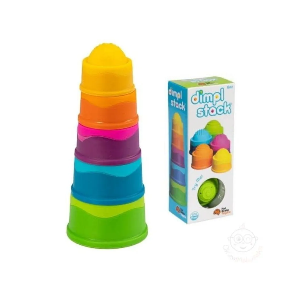 Fat Brain Dimpl Stack - A Vibrant Stack-and-Discover Experience!