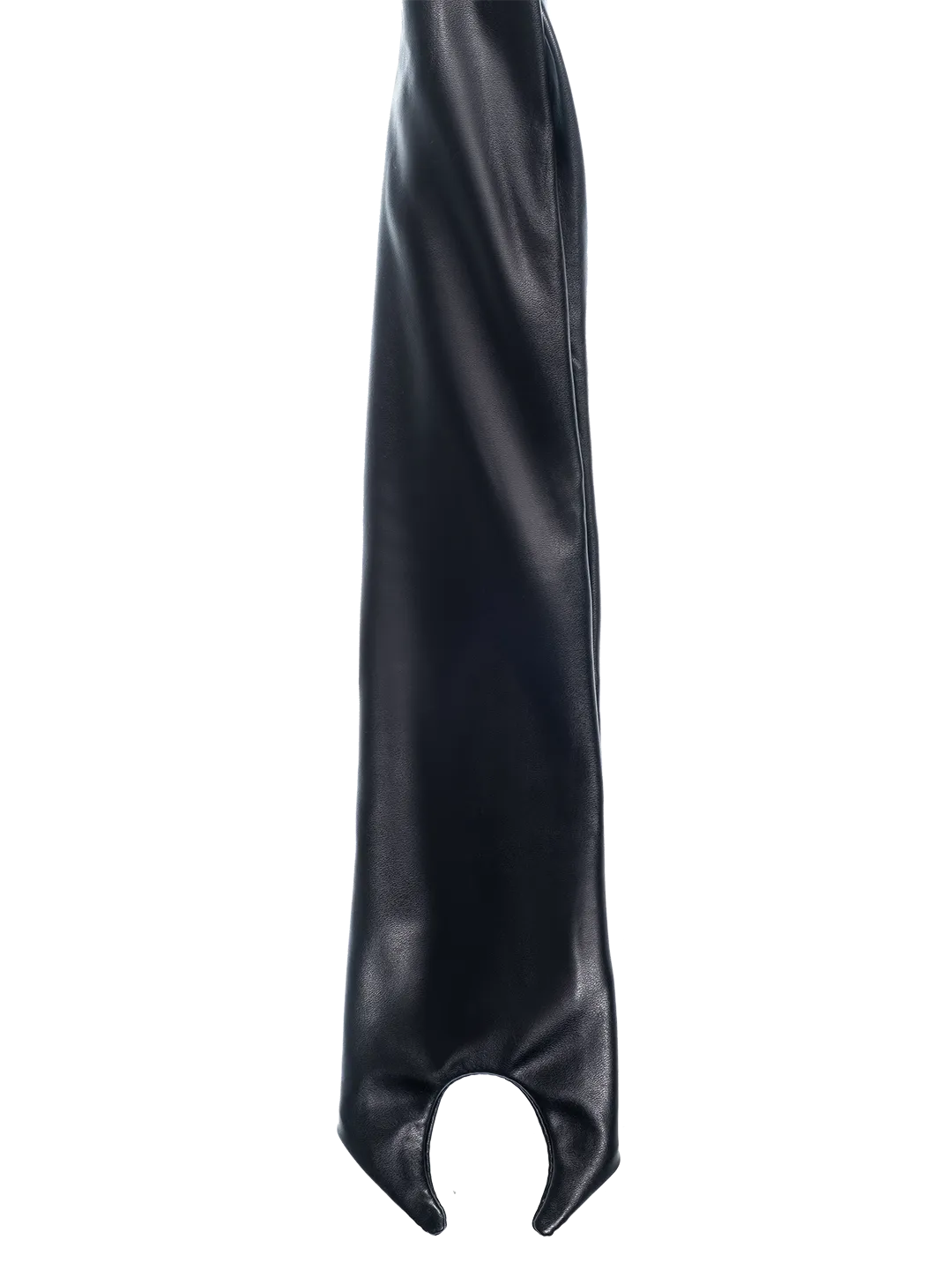 Faux Leather Tie
