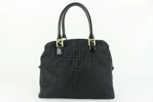 Fendi Black Monogram FF Zucca Dome Bag 927ff54