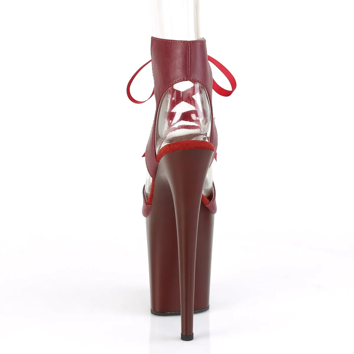 FLAMINGO-800-14  Burgundy Faux Leather/Burgundy Matte