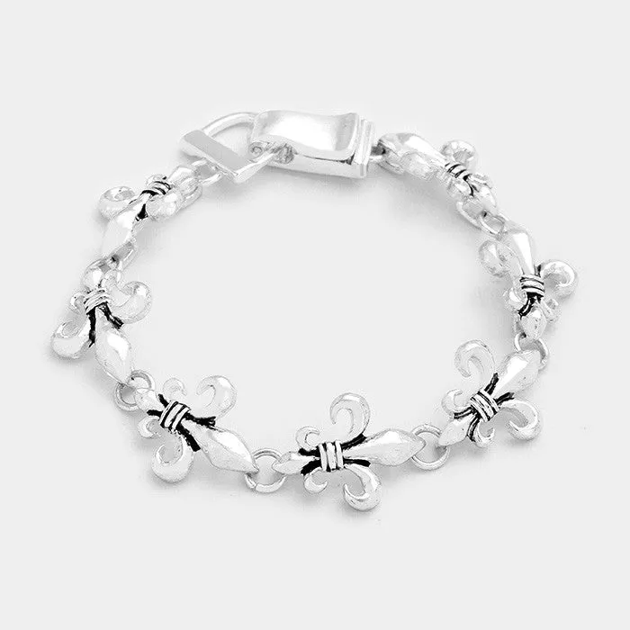 Fleur de Lis Bracelet