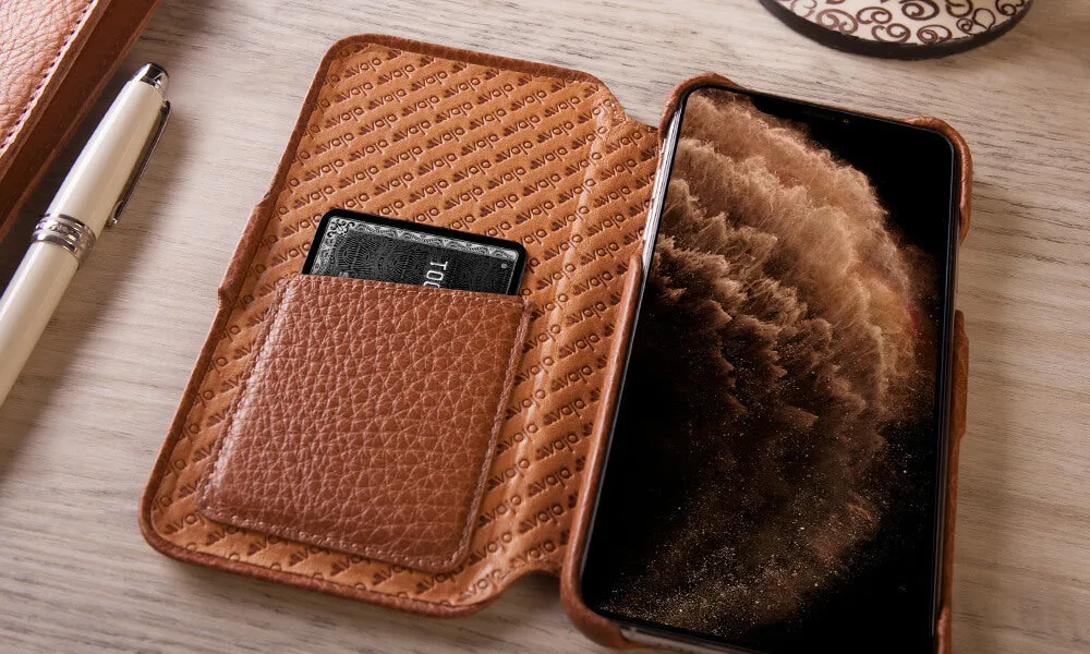 Folio iPhone 11 Pro leather case