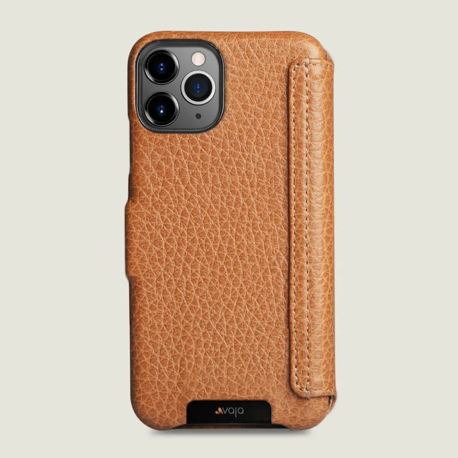 Folio iPhone 11 Pro leather case