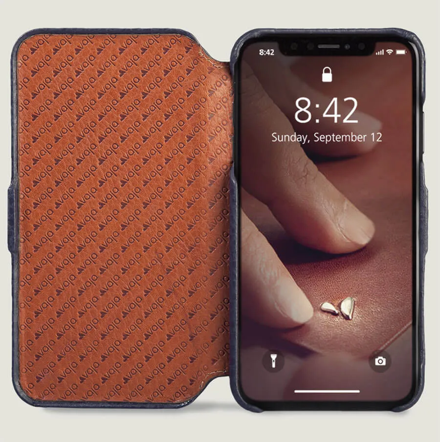 Folio - iPhone Xs Max Leather Case