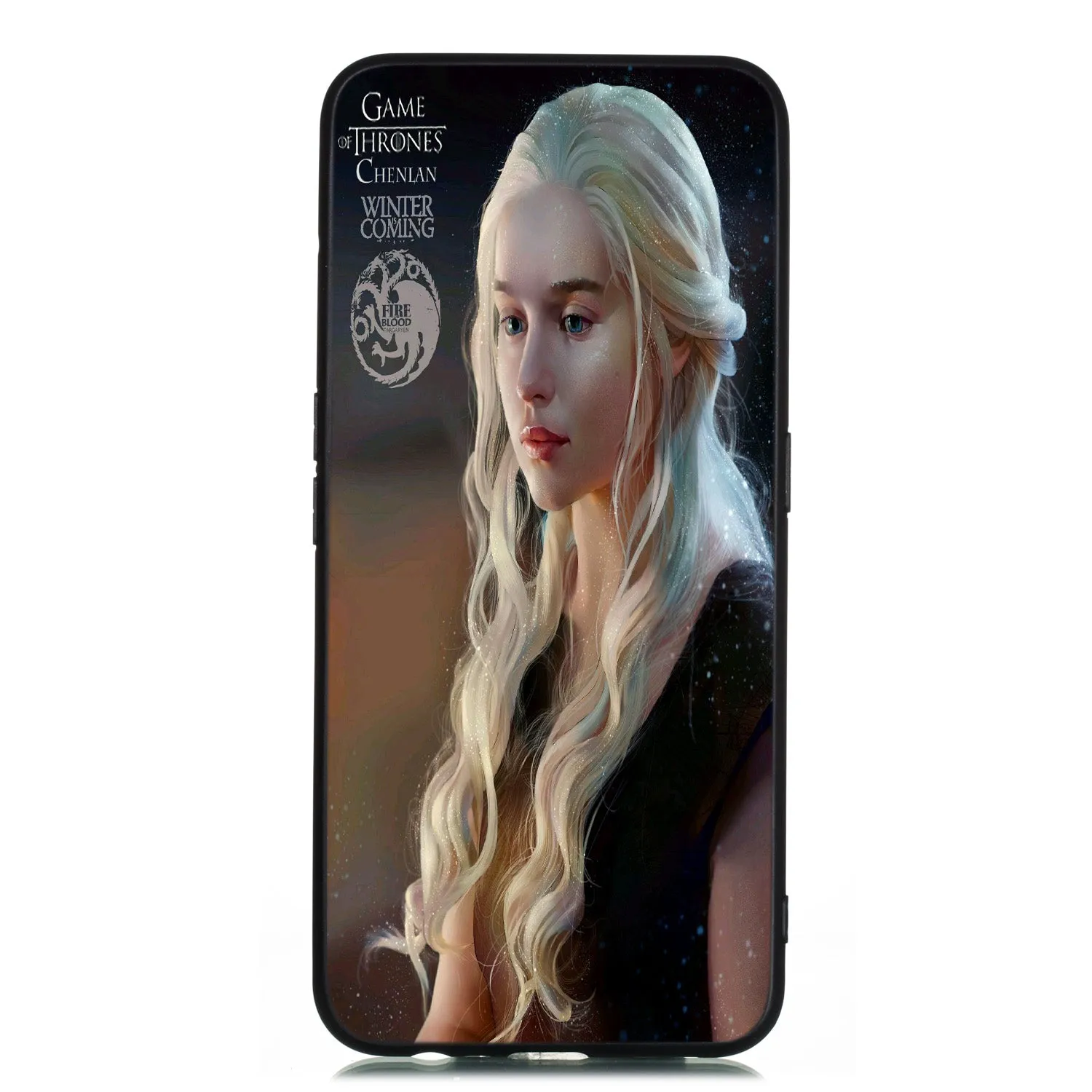 For OPPO A9 2020/Realme XT/Reno 2 Mobile Phone Shell Classic Textured Pattern Buckle Closure Design Anti-fall Smartphone Case  black