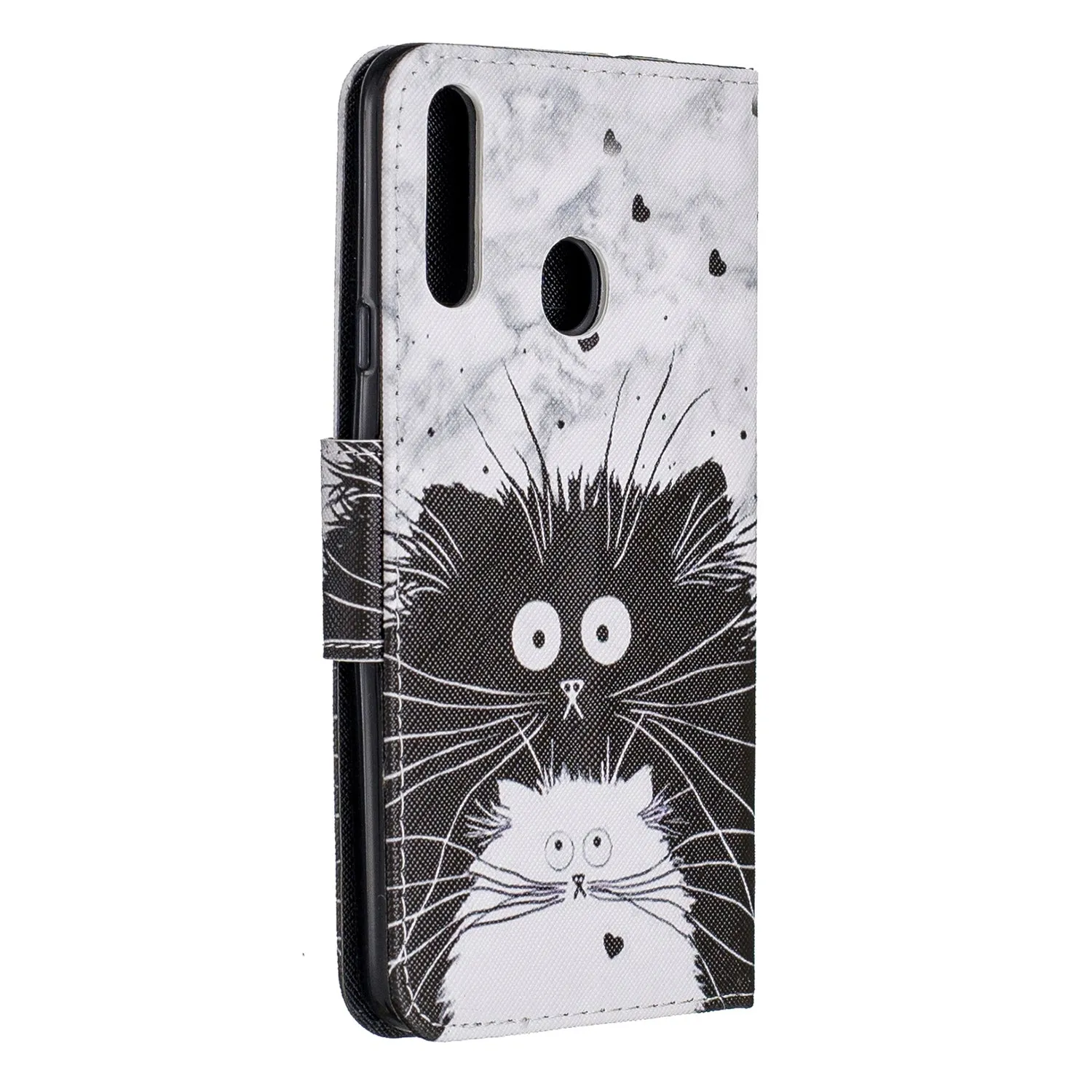 For Samsung A10S/A20S Smartphone Case PU Leather Phone Shell Lovely Cartoon Pattern Card Slots Overall Protection Ice cream unicorn