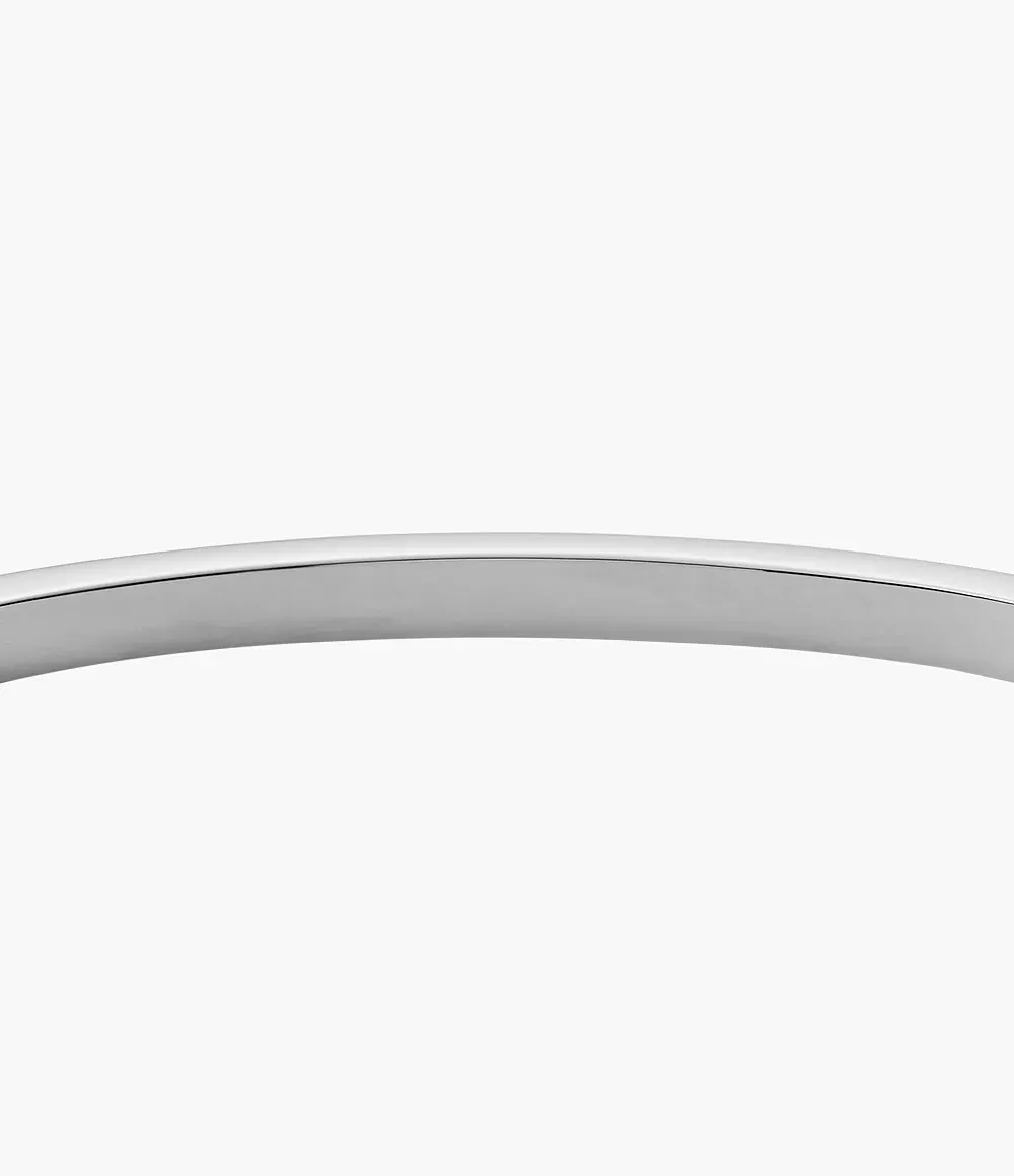 Fossil Sadie Shine Bright Stainless Steel Bangle Bracelet