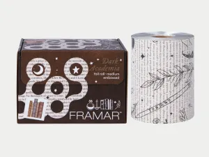 Framar Dark Academia Embossed Roll Foil 97.5m (320ft)