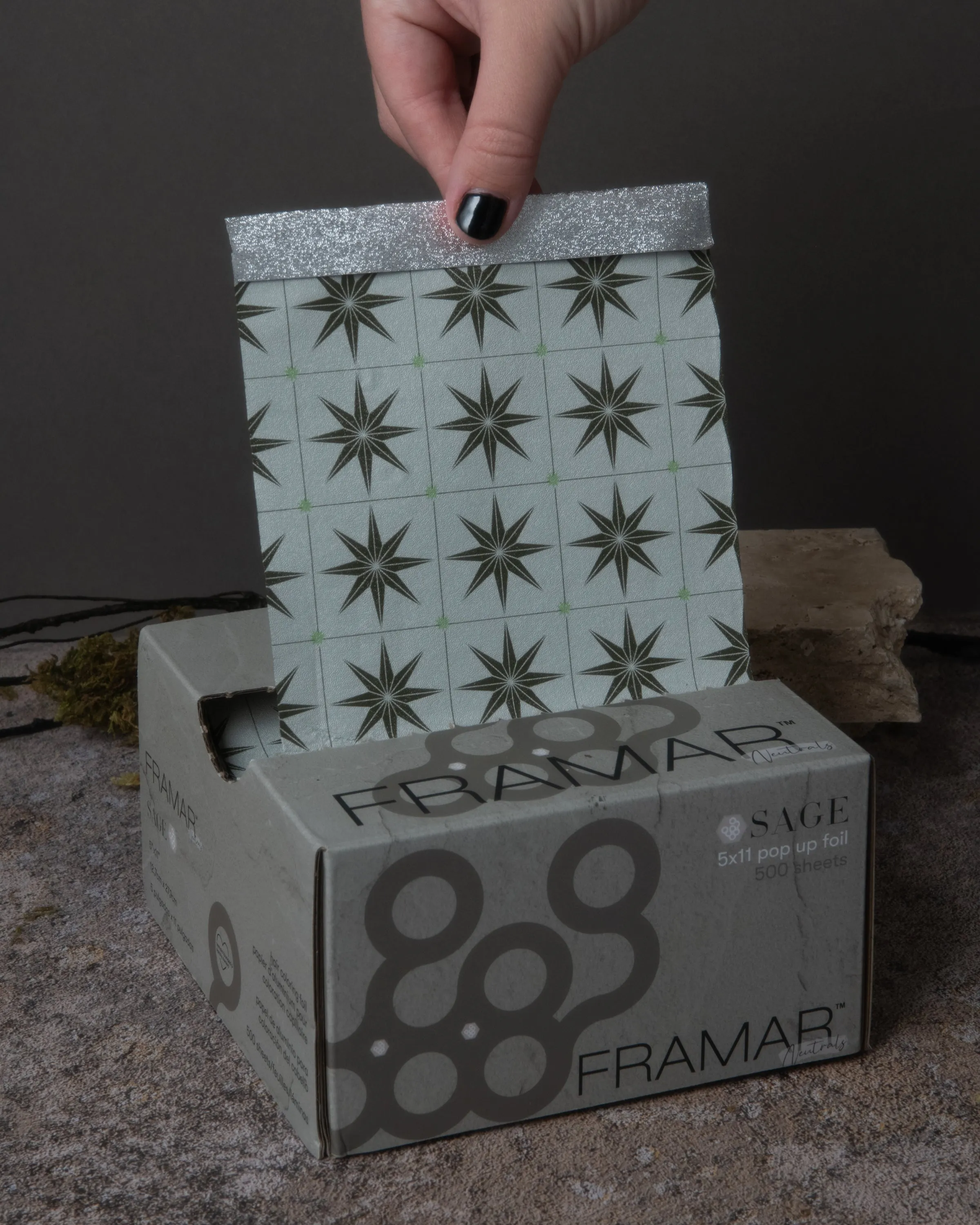 Framar Neutrals Sage Pop Up Foil (500ct) 127 x 280mm (5x11) - Limited Edition