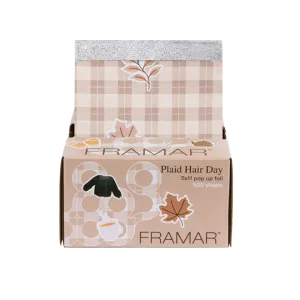 Framar plaid Hair Day Pop Up Foil