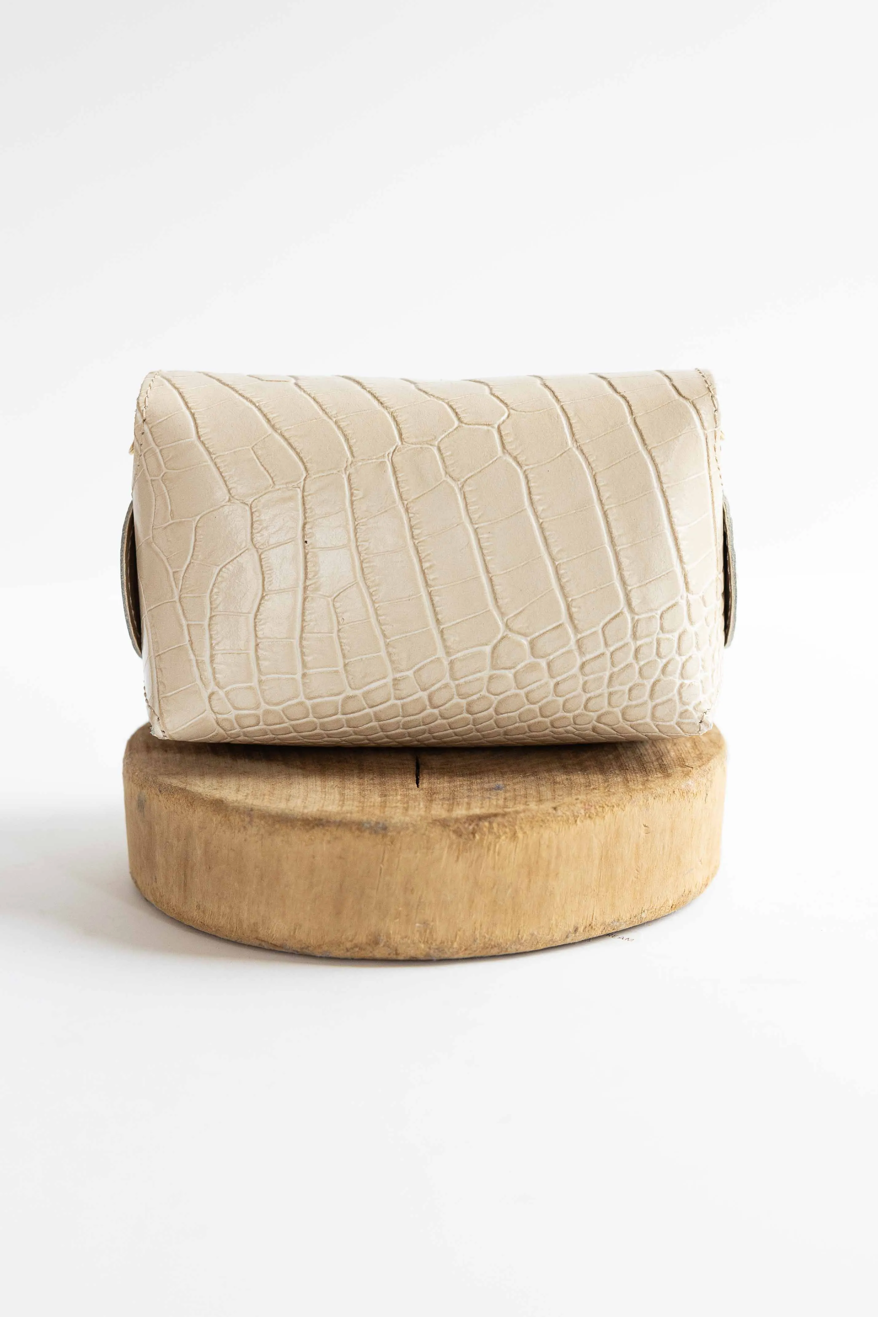 [GERMAN FUENTES] LEATHER POUCH CB-BEIGE