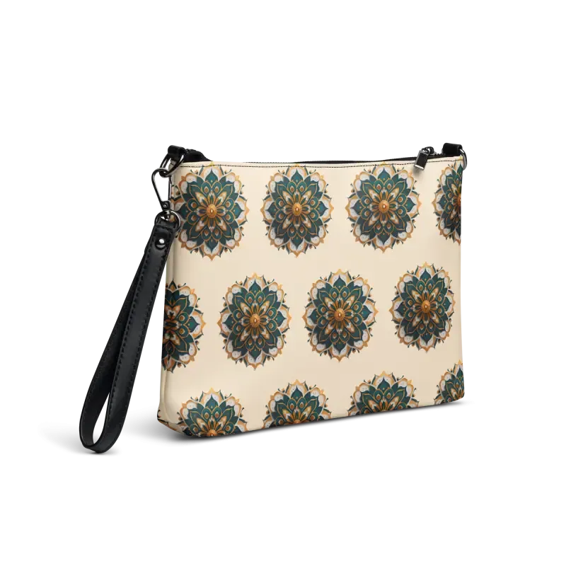 Get Boho Vibes with Mandala Pattern Crossbody Bag