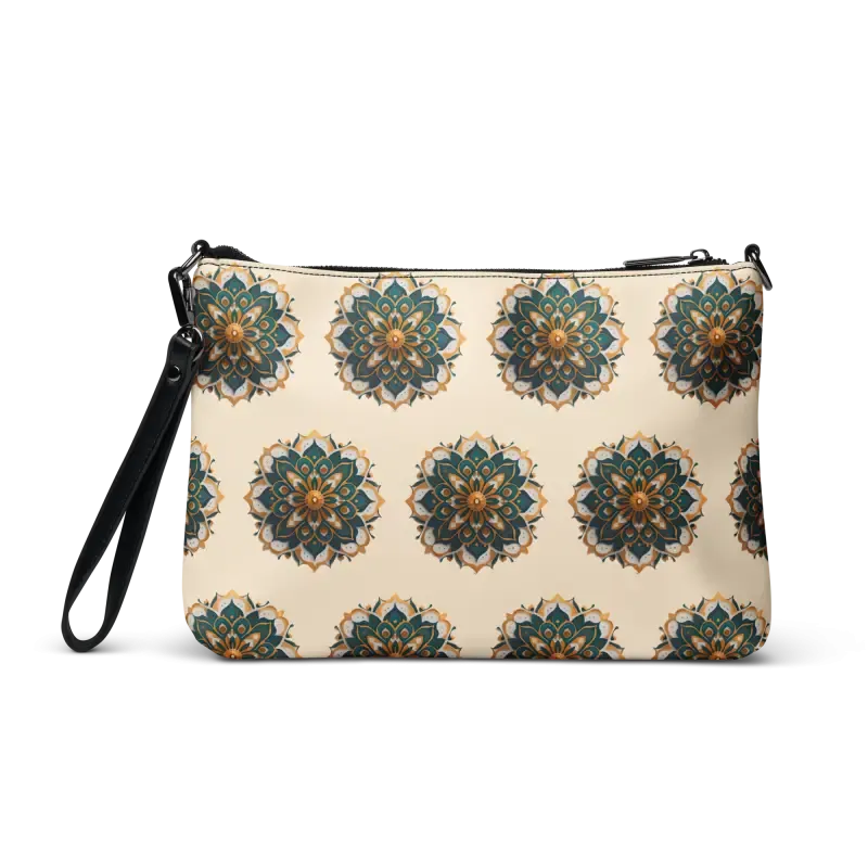 Get Boho Vibes with Mandala Pattern Crossbody Bag