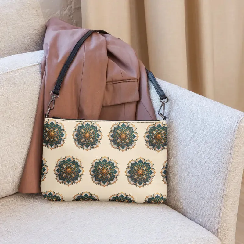 Get Boho Vibes with Mandala Pattern Crossbody Bag