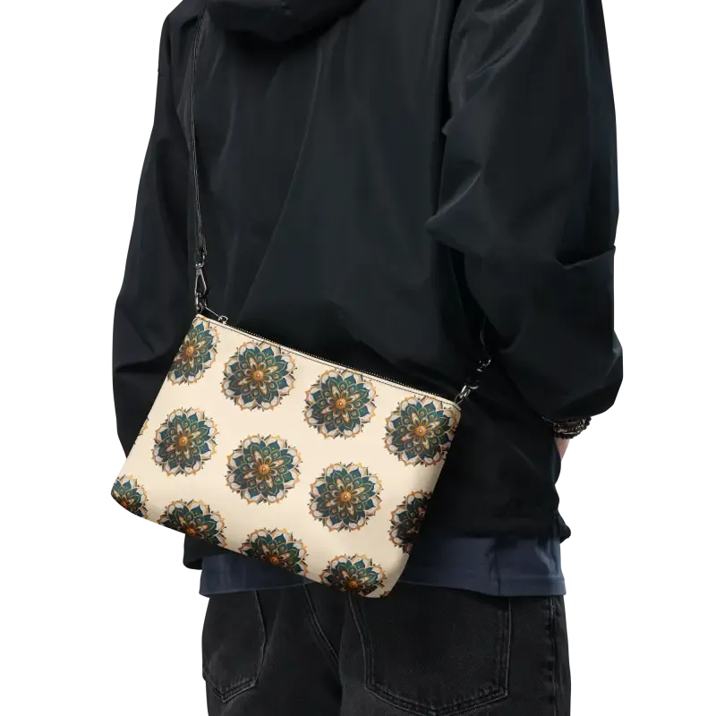 Get Boho Vibes with Mandala Pattern Crossbody Bag