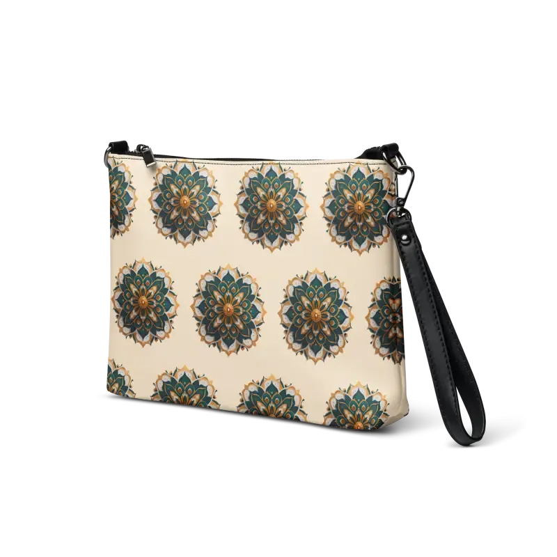 Get Boho Vibes with Mandala Pattern Crossbody Bag