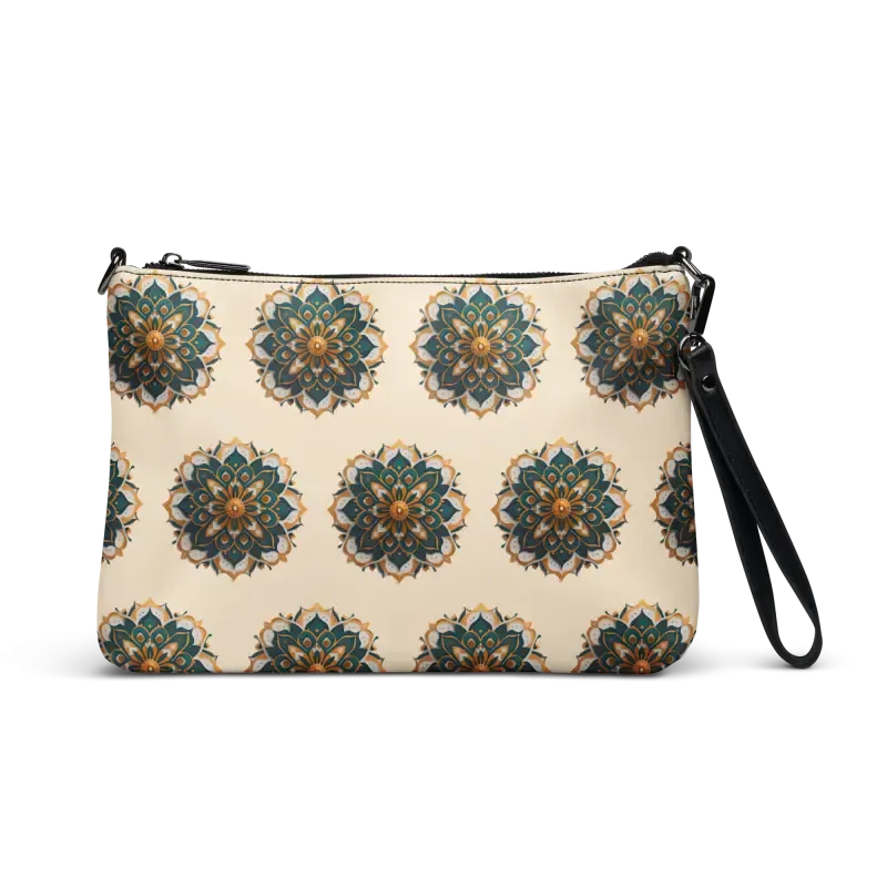Get Boho Vibes with Mandala Pattern Crossbody Bag