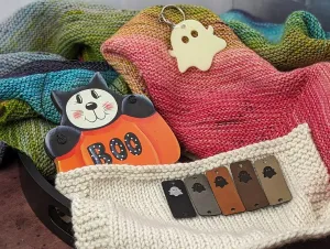Ghost no-sew leatherette tag bundle