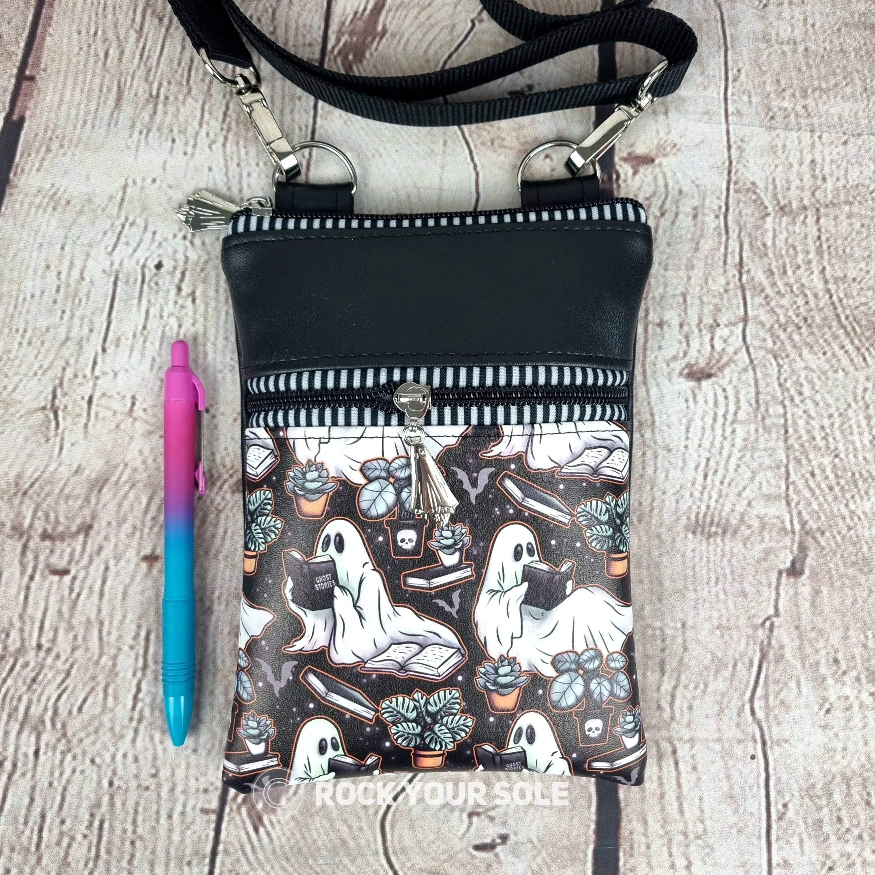Ghost Stories Faux Leather Crossbody Phone Bag