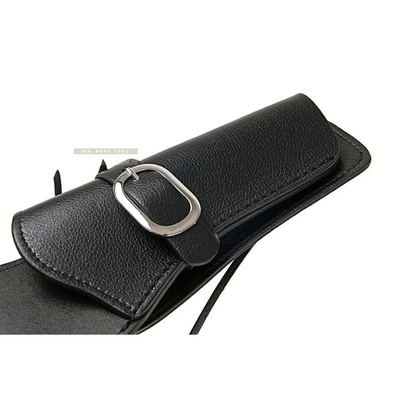Gun Heaven PU Cowboy Leather Holster - BK