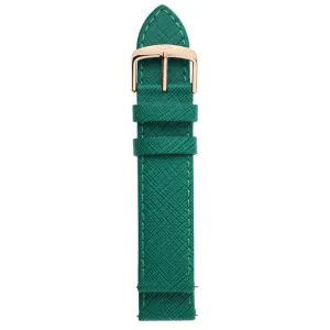GV2 20mm Quick Release Handmade Saffiano Leather Strap with Tang Buckle
