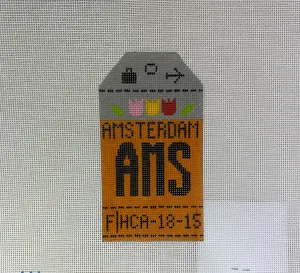 Hedgehog Needlepoint HH1AMS Amsterdam