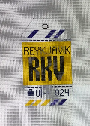 Hedgehog Needlepoint HH1RKV Reykjavik