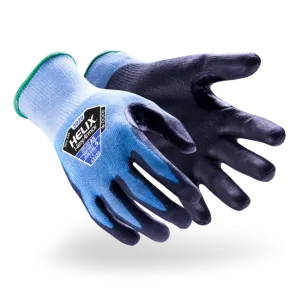 HexArmor 3020 Helix Core, 15-Gauge, Polyurethane Palm, Cut A5