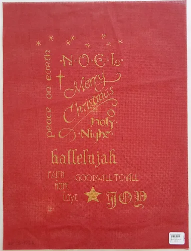 Holiday Words Stocking