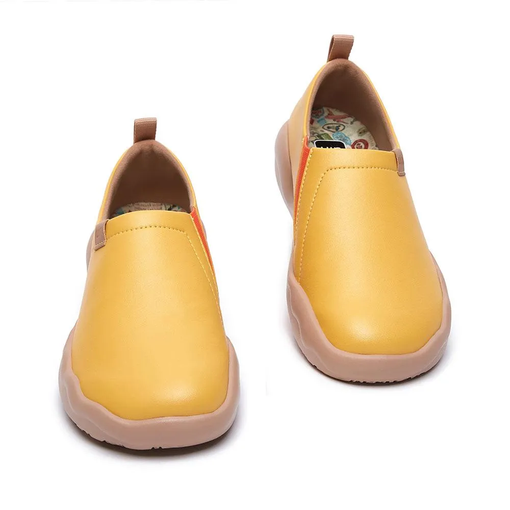 Honey Orange Toledo II Microfiber Leather Women