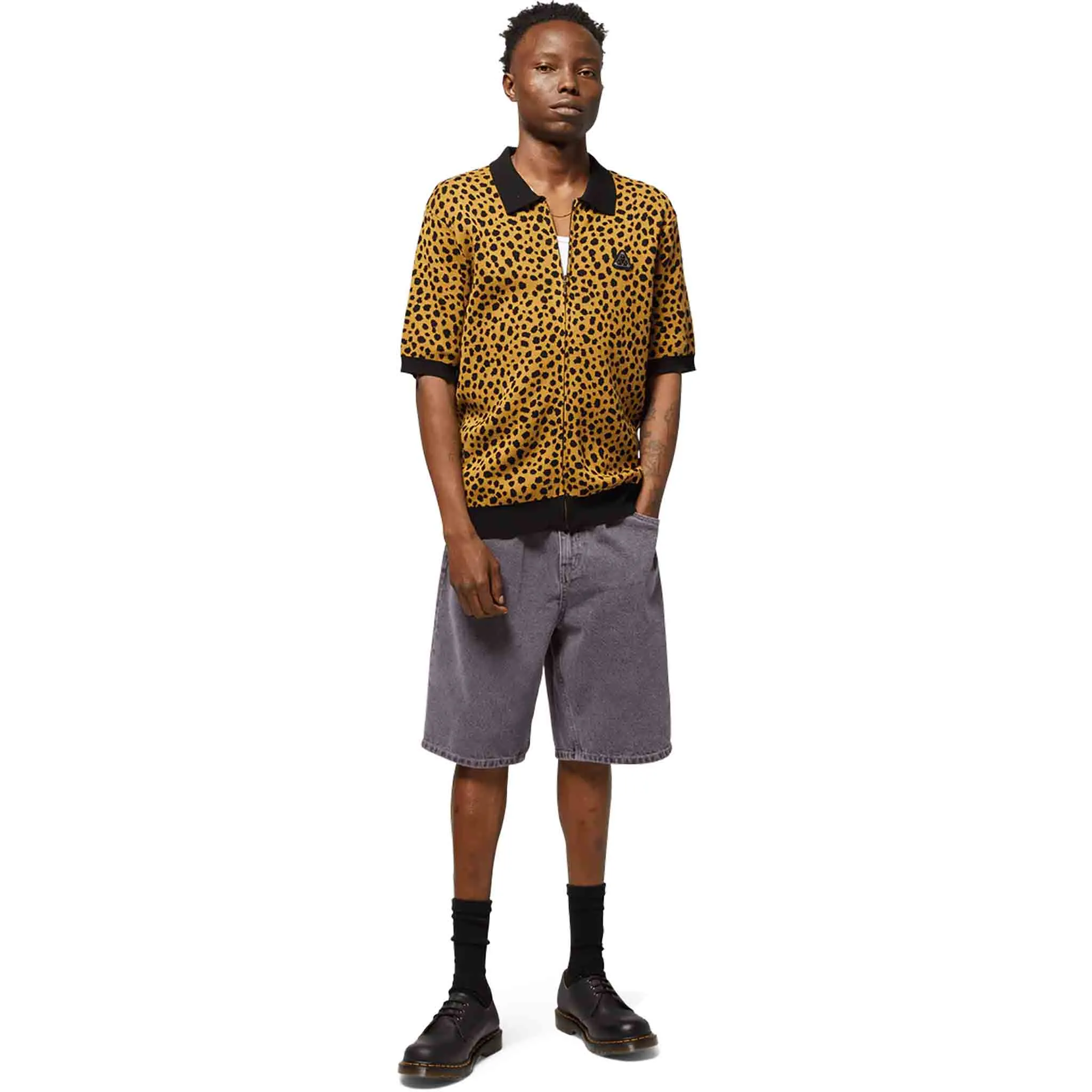 Huf Instinct Bowling Sweater Brown