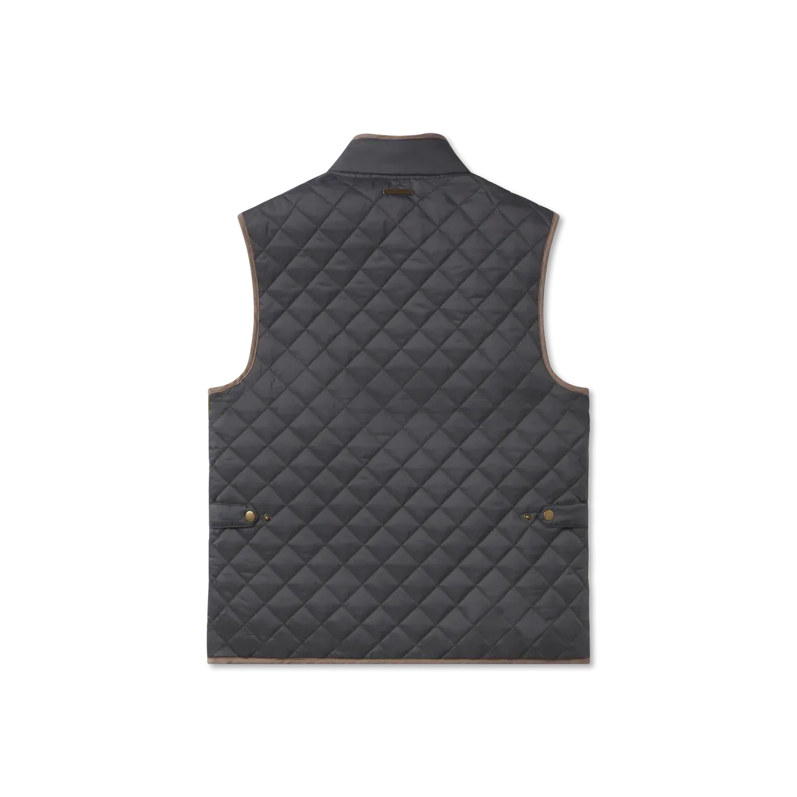 Huntington Quilted Vest Slate Gray