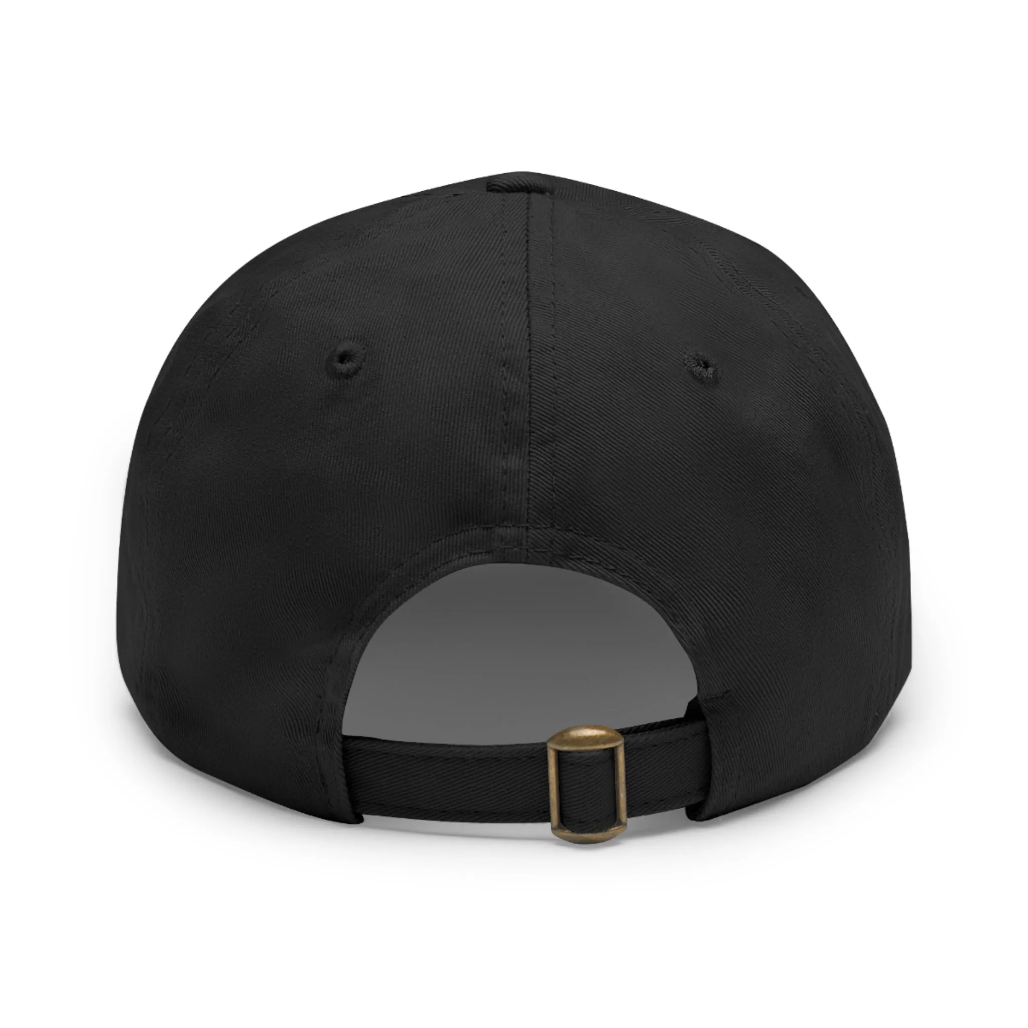 I Sell Homes Dad Hat with Leather Patch (Round)