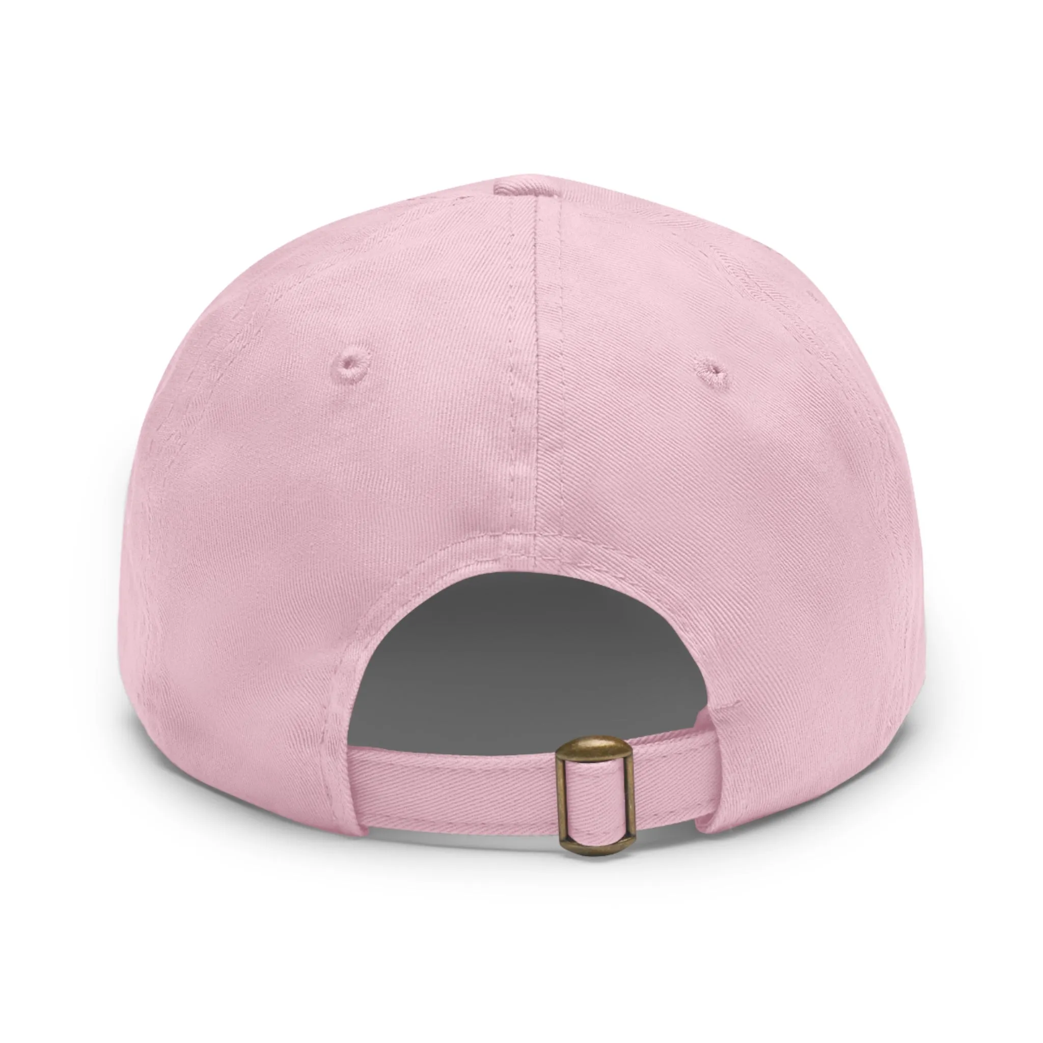 I Sell Homes Dad Hat with Leather Patch (Round)