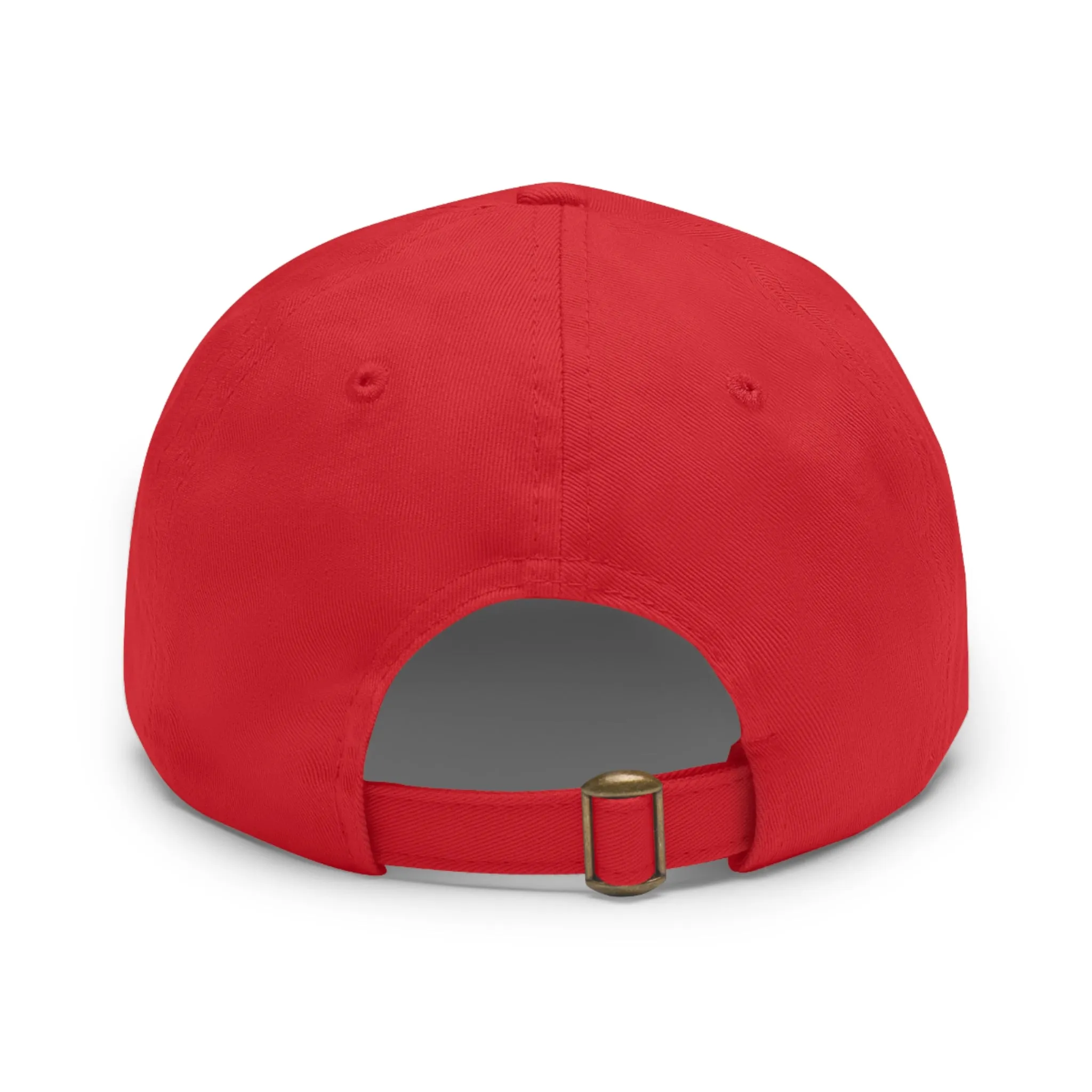I Sell Homes Dad Hat with Leather Patch (Round)
