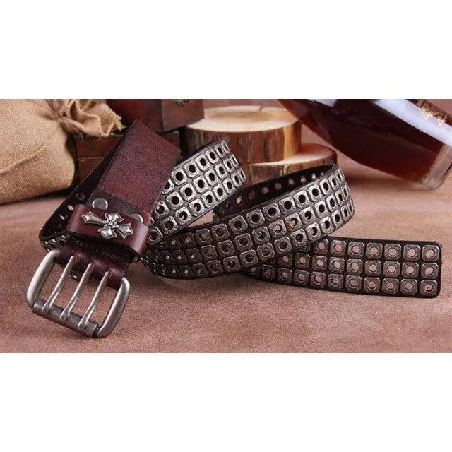 IRONHIDE Leather Belt