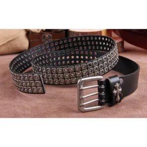 IRONHIDE Leather Belt