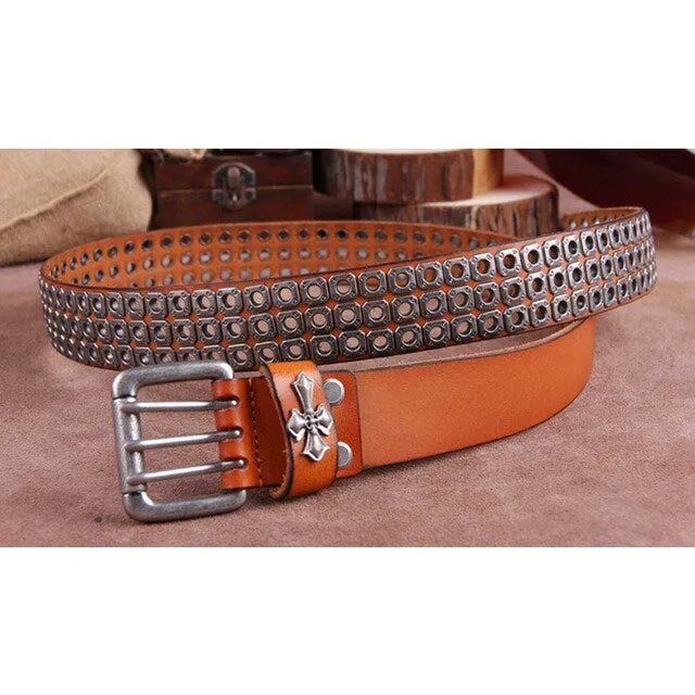 IRONHIDE Leather Belt
