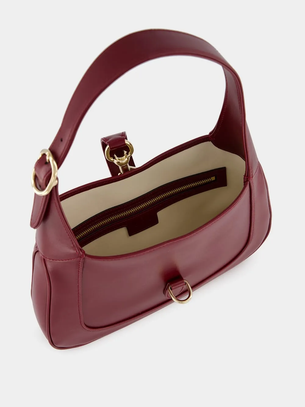 Jackie Small Rosso Ancora Shoulder Bag
